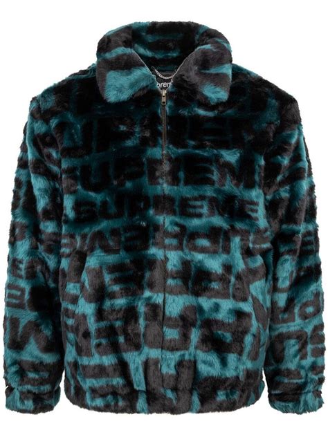 supreme bomber jacket replica|supreme faux fur bomber jacket.